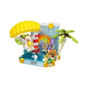 VAGONLIFE PANLOS 881007 UÇURTMA SÖRFÇÜSÜ - TEDDY 254 PARÇA BLOCK OYUNCAK