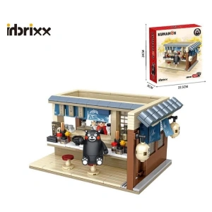 VAGONLIFE PANLOS 880010 KUMAMON RAMEN RESTORANI 390 PARÇA BLOCK OYUNCAK