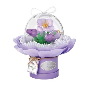 VAGONLIFE LOZ 1297 LEDLİ ORKİDE 272 PARÇA BLOCK OYUNCAK 3+