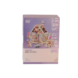 VAGONLIFE LOZ 1224 ŞEKER EVİ 781 PARÇA BLOCK OYUNCAK 3+