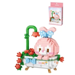 VAGONLIFE LOZ 8806 MUTLU TAVŞAN 370 PARÇA BLOCK OYUNCAK 3+