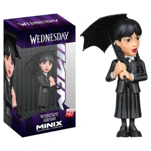 GIOCHI MINIX 20805 WEDNESDAY ADDAMS UMBRELLA KOLEKSİYON FİGÜR 11 CM 3+