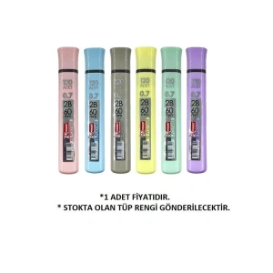 MİKRO MIN M-120P HI-POLYMER 60MM PASTEL 120Lİ TÜP 0.7 UÇ - TEKLİ