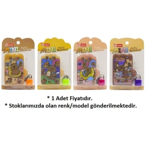 MİKRO MİNİ50 KİLİTLİ BLİSTERLİ BLOKNOT CAPYBARA - TEKLİ