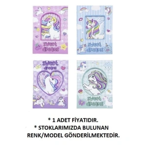 MİKRO GN-641 SWEET DREAMS UNICORN 15 x 21 cm 96 YP. MIKNATISLI GÜNLÜK DEFTER