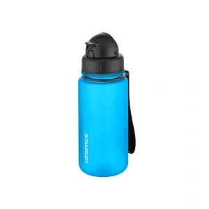 UZSPACE 3024-3  SOFT TOUCH TRITAN MATARA PİPETLİ 400 ML AURORA BLUE