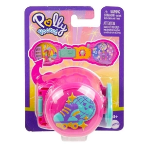 MATTEL HRD73/JCC35 POLLY POCKET SEVİMLİ HAYVANCIK TEMALI MİNİ OYUN SETİ PEMBE 4+