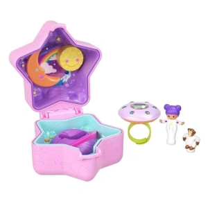 MATTEL JCB24/JCB25 POLLY POCKET YÜZÜK KUTUSU OYUN SETİ UZAY 3+