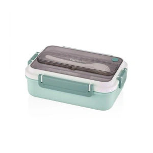 VAGONLİFE PASLANMAZ ÇELİK BÖLMELİ YEMEK KABI 3 BÖLMELİ - LUNCH BOX BL50467 1000 ML - YEŞİL
