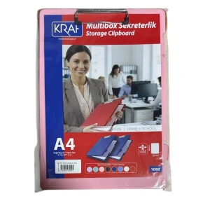 KRAF 1080 MULTIBOX SEKRETERLİK SAKLAMA BÖLMELİ A4  - GÜL KURUSU