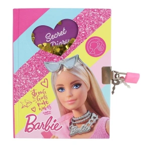 CEM BARBIE B-2116 PULLU KİLİTLİ HATIRA DEFTERİ 13X18cm ÇİZGİLİ