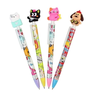 CEM DOLPHIN CF-1303 SEVİMLİ EVCİL HAYVANLAR ŞEKİLLİ VERSATİL KALEM 0.7mm.