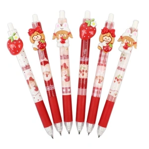 CEM DOLPHIN CF-2941 ÇİLEK KIZ FİGÜRLÜ VERSATİL KALEM 0.7mm.