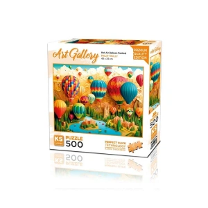 KS GAMES 20086 HOT AIR BALLOON FESTIVAL 34x48cm YAPBOZ/PUZZLE 500 PARÇA