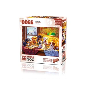 KS GAMES 20091 LİTTLE PAWS 34x48cm YAPBOZ/PUZZLE 500 PARÇA