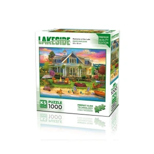 KS GAMES 20814 MEMORIES AT THE LAKE 68x48cm YAPBOZ/PUZZLE 1000 PARÇA