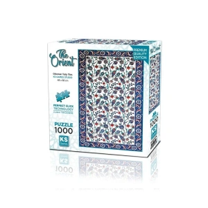 KS GAMES 20844 OTTOMAN TULIP TILES 68x48cm YAPBOZ/PUZZLE 1000 PARÇA