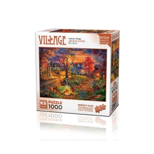 KS GAMES 20671 AUTUMN VILLAGE 68x48cm YAPBOZ/PUZZLE 1000 PARÇA