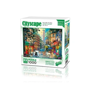KS GAMES 20850 PARİS AFTER THE RAİN 68x48cm YAPBOZ/PUZZLE 1000 PARÇA