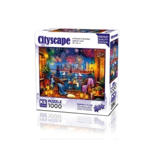 KS GAMES 20837 A FESTIVAL IN BROOKLYN 68x48cm YAPBOZ/PUZZLE 1000 PARÇA