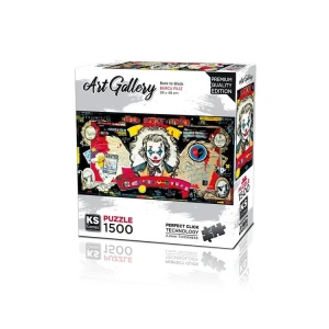 KS GAMES 17004 BACK TO BLACK 99x48cm YAPBOZ/PUZZLE 1500 PARÇA