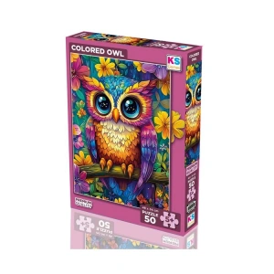 KS GAMES 31752 COLORED OWN 34x48cm YAPBOZ/PUZZLE 50 PARÇA