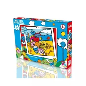 KS GAMES MRMEN709 MR. MEN LITTLE MISS 34x48cm YAPBOZ/PUZZLE 50 PARÇA