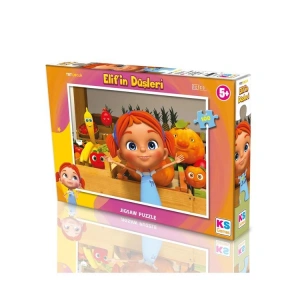 KS GAMES ED714 ELİFİN DÜŞLERİ 34x48cm YAPBOZ/PUZZLE 100 PARÇA