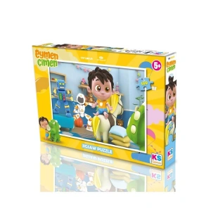 KS GAMES EÇ714 EYMEN İLE ÇİMEN 34x48cm YAPBOZ/PUZZLE 100 PARÇA
