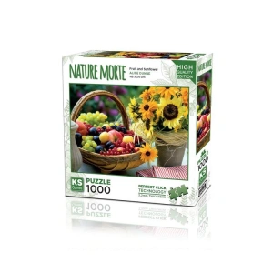 KS GAMES 20775 FRUIT AND SUNFLOWER 68x48cm YAPBOZ/PUZZLE 1000 PARÇA
