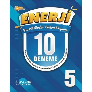 PALME 5.SINIF ENERJİ TÜM DERSLER 10 DENEME MAARİF MODELİ EĞİTİM VİZYONU
