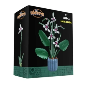 DOSTOYS 101-1 BLOK OYUNCAK SAKSILI LOTUS ORKİDE 728 PARÇA  6+