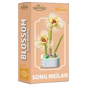 DOSTOYS 103I-6 BLOSSOM KRİSTAL GRADYAN ÇİÇEKLER BLOK OYUNCAK SONG MEILAN