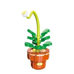 DOSTOYS 113-10 BLOSSOM MİNİ ÇİÇEK BLOK OYUNCAK MUM ÇİÇEĞİ 175 PARÇA 6+