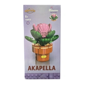 DOSTOYS 113-13 BLOSSOM MİNİ ÇİÇEK BLOK OYUNCAK AKAPELLA 154  PARÇA 6+