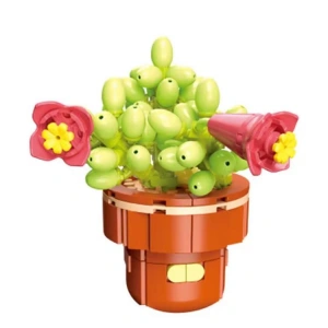 DOSTOYS 113-20 BLOSSOM MİNİ ÇİÇEK BLOK OYUNCAK SARKAN DAMKORUĞU 195  PARÇA 6+