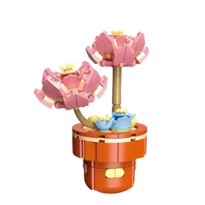 DOSTOYS 113-21 BLOSSOM MİNİ ÇİÇEK BLOK OYUNCAK NARİN GÜL 175 PARÇA 6+