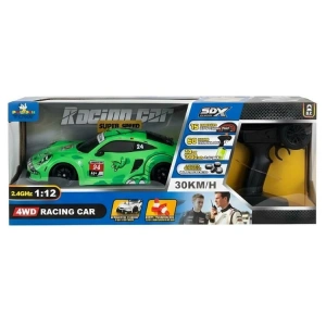 PASİFİK 91602P-3 4WD MODEL RACING CAR1:12 PORSCHE 911 UZAKTAN KUMANDALI 30KM HIZ KUTULU YEŞİL 6+