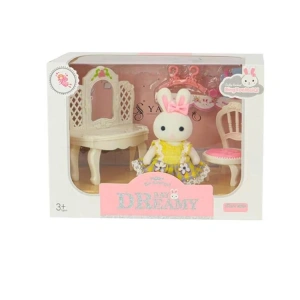 MEGA 6621A-1 BAY DREAMY MINI AKSESUARLI PET ŞİFONYER SETİ 3+