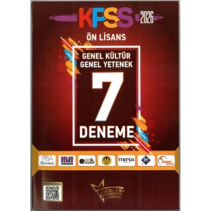 LİDERLER KARMASI 2026 KPSS ÖN LİSANS GENEL KÜLTÜR GENEL YETENEK 7 DENEME