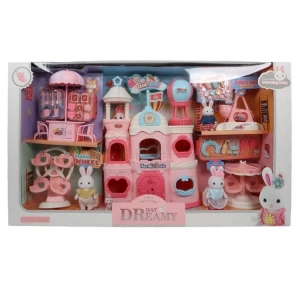 MEGA 6698 BAY DREAMY MINI AKSESUARLI KALE OYUN SETİ 3+