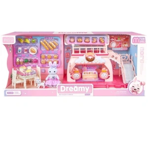 MEGA 6712 BAY DREAMY MINI AKSESUARLI BÜYÜK FIRIN OYUN SETİ 3+