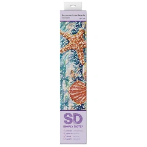 DIAMOND DOTZ SD4.413 SUMMERTIME BEACH 27x35 cm BONCUK TABLO KİTİ