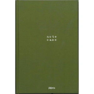 PAPİRÜS  NOTE CASE SERT KAPAK CİLTLİ 16X23 96YP. ÇİZGİSİZ (DÜZ) DEFTER