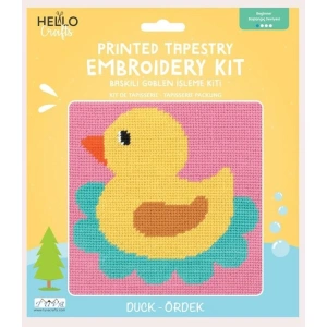 HELLO CRAFTS HC508 BASKILI GOBLEN KİTİ - ÖRDEK