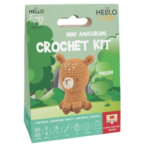 HELLO CRAFTS EASY HC108 CROCHET MİNİ AMIGURUMI ÖRGÜ KİTİ - DAZZLE (1 SET)