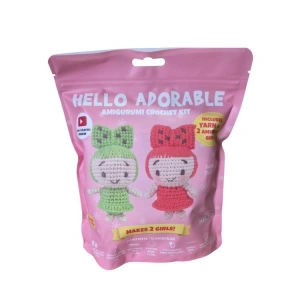 HELLO CRAFTS HC886 ADORABLE AMIGURUMI ÖRGÜ KİTİ - TABITHA THE GIRL (1 SET)
