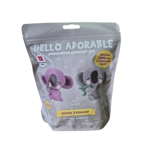 HELLO CRAFTS HC975 ADORABLE AMIGURUMI ÖRGÜ KİTİ - KELLY THE KOALA (1 SET)