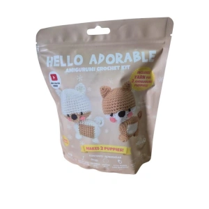 HELLO CRAFTS HC976 ADORABLE AMIGURUMI ÖRGÜ KİTİ - PEPPER THE PUPPY (1 SET)