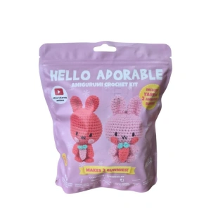HELLO CRAFTS HC979 ADORABLE AMIGURUMI ÖRGÜ KİTİ - BEATRICE THE BUNNY (1 SET)